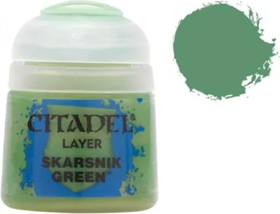 Zdjęcie produktu dla Citadel Layer Paint (Skarsnik Green) - zielony