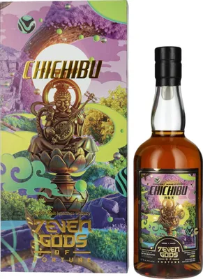 Produktbild von Chichibu 7EVEN Gods of Fortune Benzaiten Single Malt Japanese Whisky 2016 62,4% Vol. 0,7l in Geschenkbox
