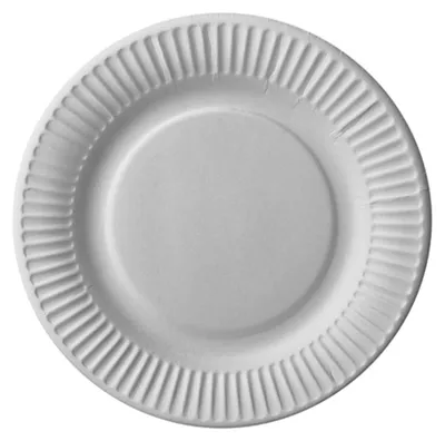 Produktbild von PapStar 50 Platten Pappe Ø18cm Weiß