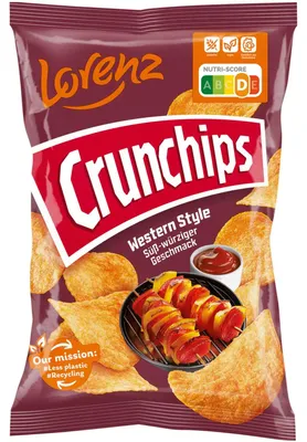 Productafbeelding van Crunchips 310465 Crunchips Western Style Chips 150,0 g