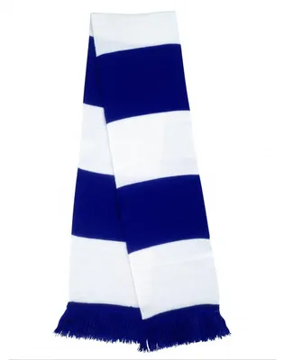 Immagine prodotto di Sciarpa termica invernale da uomo Result / Sciarpa lavorata a maglia / Sciarpa FK662 (taglia unica) (bianco/blu reale)