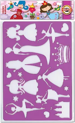 Produktbild von Schablone 9820/8 Prinzessin 6045