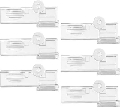 Produktbild von Küchenbüroklips transparent 6 Stück