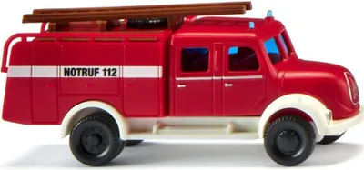 Produktbild von Wiking Feuerwehr - TLF 16 (Magirus), Feuerwehrauto-Modell, Vormontiert, 1:160, Feuerwehr - TLF 16 (Magirus), Unisex, 1 Stück(e)