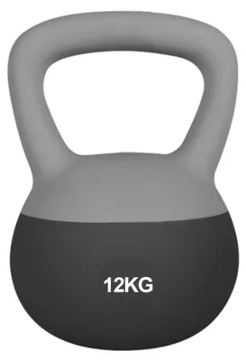 Immagine prodotto di Kettlebell Soft New Gris/Negro 4 Kg