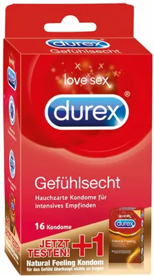 Produktbild von Durex Gefühlsecht Kondome 16 Stück