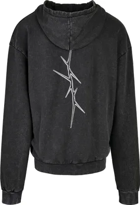 Produktbild von Thorned Mask Oversize Hoody black acid washed S