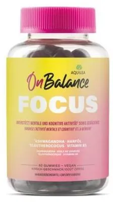 Obrázok produktu pre Aquilea Onbalance Focus Gummies 60 St
