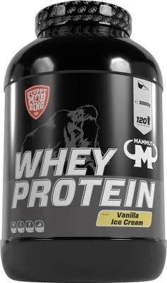 Produktbild von Mammut Nutrition - Whey Protein - 3000 g Dose, 1 x 3000 g Dose, Geschmack: Vanilla Ice Cream