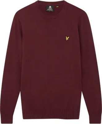 Zdjęcie produktu dla Lyle & Scott Crew Neck Merino Red - Large S