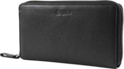 Zdjęcie produktu dla Esquire Primavera Zip Around Wallet Black czarny
