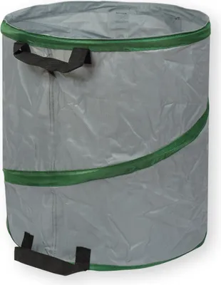 Produktbild von Schramm® 3 Stück Pop-Up Gartensäcke wählbar 85, 160 oder 280 Liter hellgrau sehr stabiles Polyester selbst aufstellend Gartensäcke Pop UP Garten Sack Säcke Big Bag, Größe:85 Liter