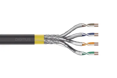 Obrázek produktu pro Digitus DK-1743-A-VH-1-OD, 1000 m, Cat7a, S/FTP (S-STP), Černá