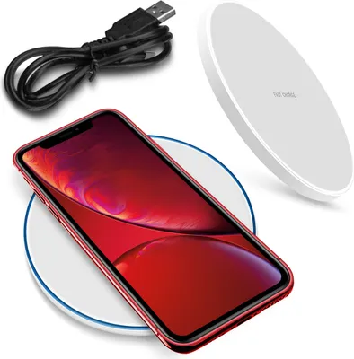 Produktbild von Schnellladegerät Induktion für Apple iPhone SE 2022 2020 Für QI Wireless Charger 15W