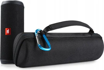 Produktbild von Tech-Protect Hardpouch für JBL Flip 3/4 - Robuster Schutz in Schwarz