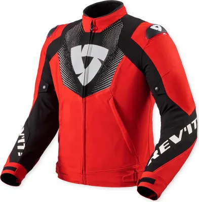 Image de Veste textile imperméable Revit Hyperspeed 3 H2O pour moto, rouge/noir, S