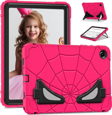 Produktbild von Schutzhülle für Samsung Galaxy Tab A9 Plus /Tab A9+ 11" Hülle Robuste Stoßfeste Ständer für Kinder Jungen Rosa