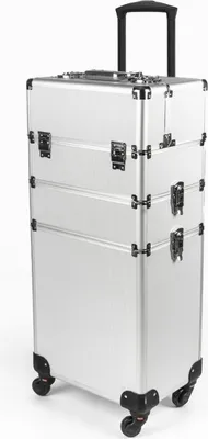 Immagine prodotto di Carrello porta cosmetici con 4 ruote e scomparti per il trucco Sirius