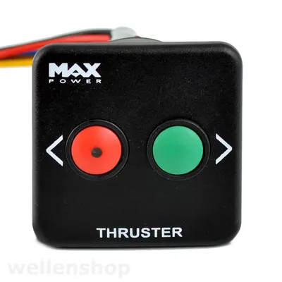 Produktbild von Bedienpanel Max Power, Drucktaster & ON/Off-Taster, für Bugstrahlruder, wasserresistent