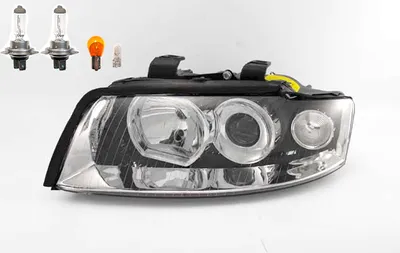 Produktbild von Scheinwerfer passend für Audi A4 8E 11/00-11/04 Links Leuchtmittel 8E0941029C 8E0941003 Johns