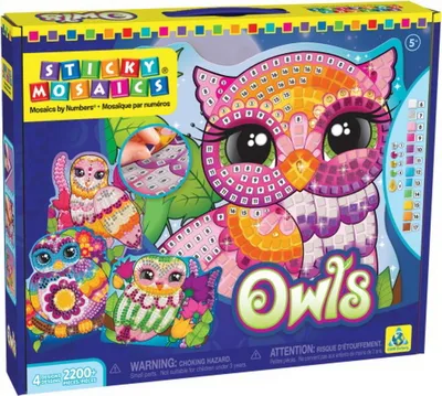 Produktbild von Sticky Mosaics: Owls, 1Stück