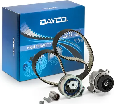 Produktbild von DAYCO KTBWP3423 Zahnriemensatz + Wasserpumpe für VW Golf IV Schrägheck (1J1) Golf V Schrägheck (1K1) TOURAN (1T1, 1T2) Passat Variant (3C5) für AUDI