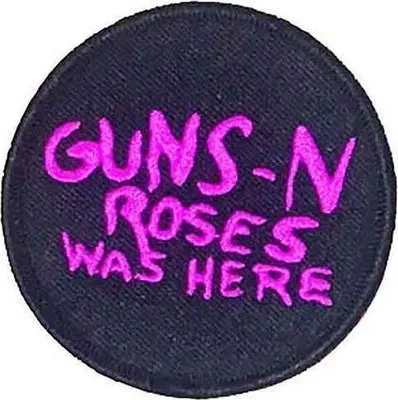 Produktbild von Guns N' Roses Was Here Aufnäher zum Aufnähen