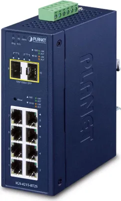 Image de Planet IP30 Industrial L2/L4 8-Port (IGS-4215-8T2S)