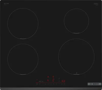 Image de Table de cuisson à induction Bosch PIE631HC1E 7400W 4 zones noire