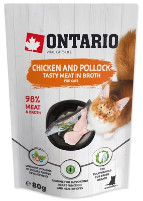Productafbeelding van Kapsička, Ontario, kippen- en kabeljauwbouillon, 80g