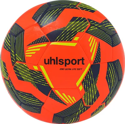 Produktbild von Uhlsport 290 Ultra Lite Soft Trainingsball - Neonorange / Marine / Neongelb