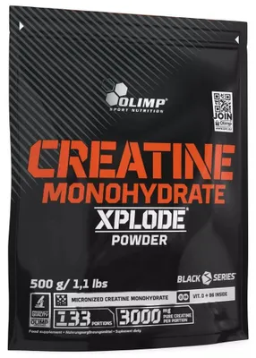 Produktbild von Creatine Monohydrate Xplode Powder (500g) Lemon