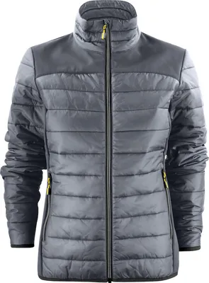 Produktbild von Damen Wattierte Steppjacke Expedition mit Softshell-Einsätzen und Reißverschlusstaschen