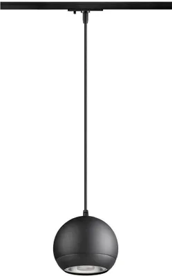 Produktbild von SLV LIGHT EYE 150, 1 Pendelleuchte, GU10, Pendellänge 150cm, 1x max. 13W, matt schwarz 1008174