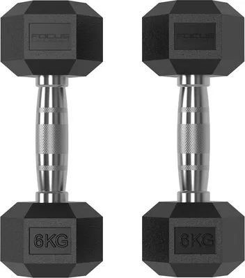 Produktbild von Hexa Kurzhanteln - 2 x 6 kg