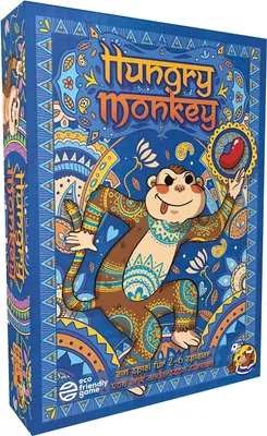 Produktbild von Hungry Monkey - Unterhaltsames Kartenspiel mit tierischen Illustrationen