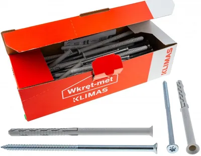 Produktbild von Rahmendübel KPS-FAST-S 8x140 mm Senkkopf Torx Fensterrahmendübel 50 Stück