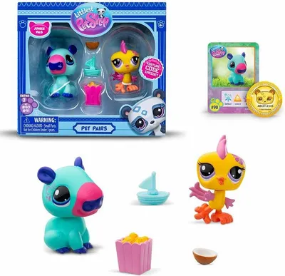 Immagine prodotto di TM TOYS Littlest Pet Shop personaggio confezione da 2 LPS00585