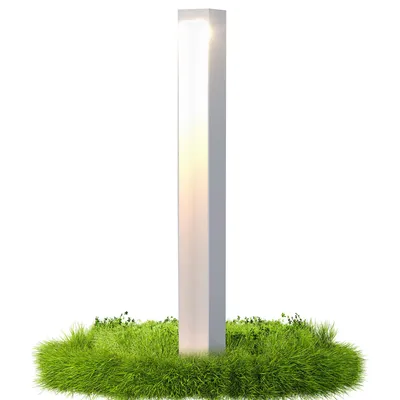 Produktbild von doporro Wegeleuchte Außen IP65 Gartenleuchte Mit Strom Und 5W LED 3000K 60 cm Outdoor Stehlampe Für Terrasse Gartenweg Einfahrt Sandweiß BaldersLights