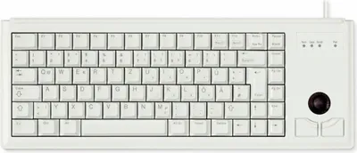 Zdjęcie produktu dla CHERRY G84-4400, Pełnowymiarowy (100%), Przewodowa, USB, QWERTZ, Szary