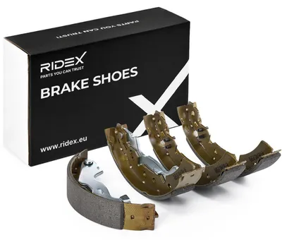 Produktbild von RIDEX Bremsbackensatz Trommelbremse Hinten für TOYOTA COROLLA Liftback (E11) 70B0309