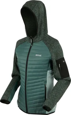 Immagine prodotto di Giacca ibrida in pile Regatta da donna Newhill, Colore:Verde, Taglia:46