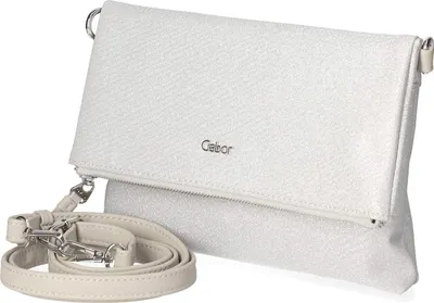 Produktbild von Gabor Bags Damen Schultertasche/ Umhängetasche Silber Synthetik-