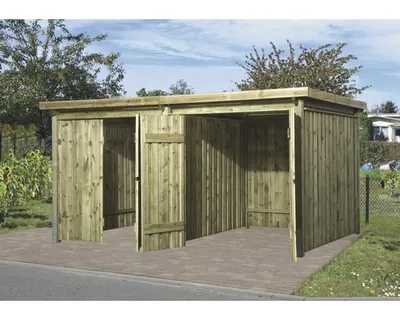 Produktbild von Lagerhaus weka 607 Variante 3 408 x 318 cm kesseldruckimprägniert
