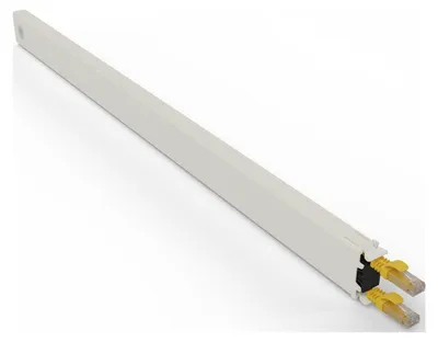 Produktbild von PATCHBOX .one / Cassette / 30RU / UTP / Yellow, 1,8 m, Cat6a, U/UTP (UTP), RJ-45, RJ-45, Gelb