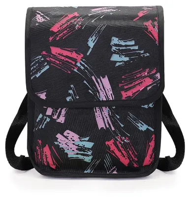 Produktbild von Fahrradtasche Lenkertasche - Wasserdicht - 23 x 18 x 4 cm - Zweilagig mit 2 Fächern - Für Fahrrad und unterwegs