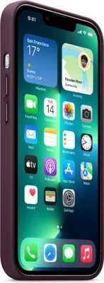 Produktbild von Apple MM1A3ZM/A, Cover, Apple, iPhone 13 Pro, 15,5 cm (6.1"), Kirsche (Frucht)