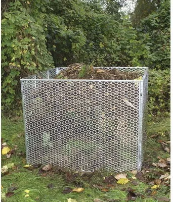 Produktbild von Metallkomposter 100 x 100 x 80 cm feuerverzinkt
