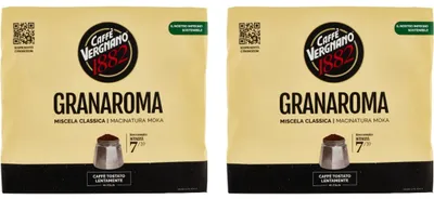 Produktbild von Gran Aroma gemahlener Kaffee 2x500g - Caffe Vergnano