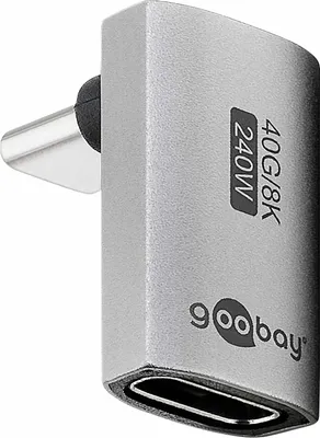 Obrázek produktu pro Goobay 74442, USB-C, USB-C, Stříbrná